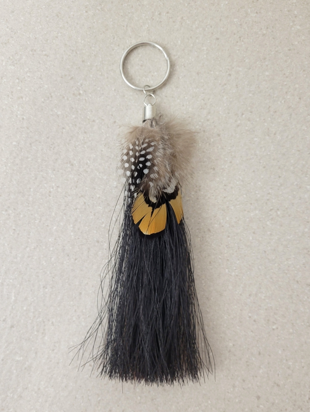 Horse Hair | Thick Tassel Keychain